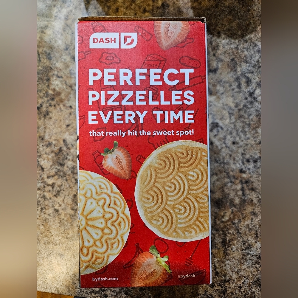 Dash Red Mini Pizzelle Maker - Picture 4 of 4